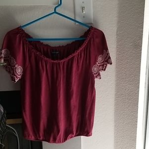 American Eagle peasant blouse